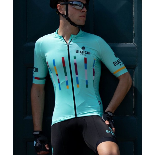 FANACO Radtrikot kurzarm celeste FANACO Radtrikot kurzarm celeste