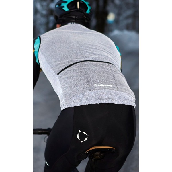 Light Reflex Vest Fahrradweste schwarz