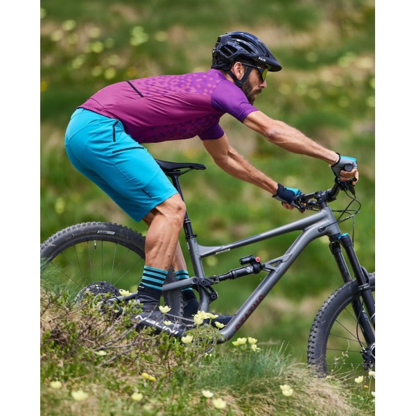 New Atlanta Radtrikot kurzarm lila/violett New Atlanta Radtrikot kurzarm lila/violett