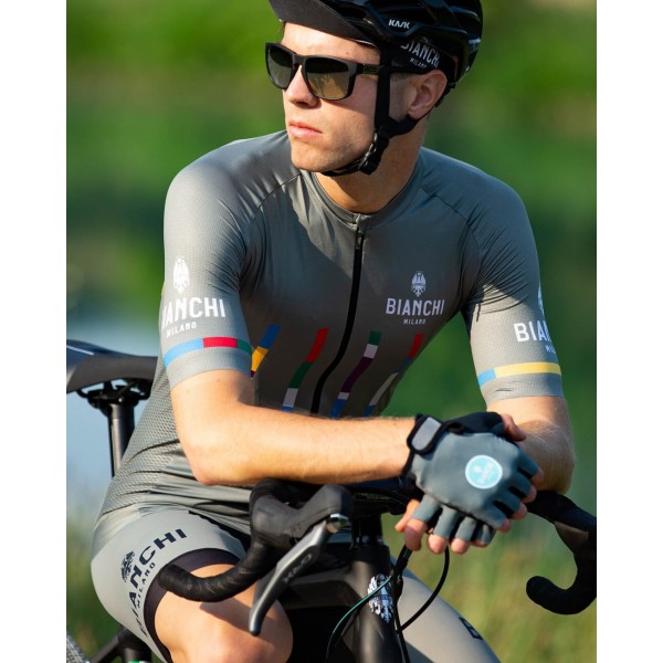 FANACO Radtrikot kurzarm olivgrün