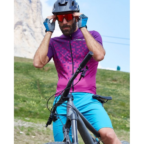 New Atlanta Radtrikot kurzarm lila/violett New Atlanta Radtrikot kurzarm lila/violett