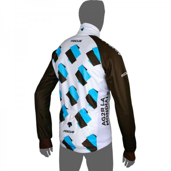 AG2R LA MONDIALE 2015 Fahrrad Winterjacke-Radsport-Profi-Team