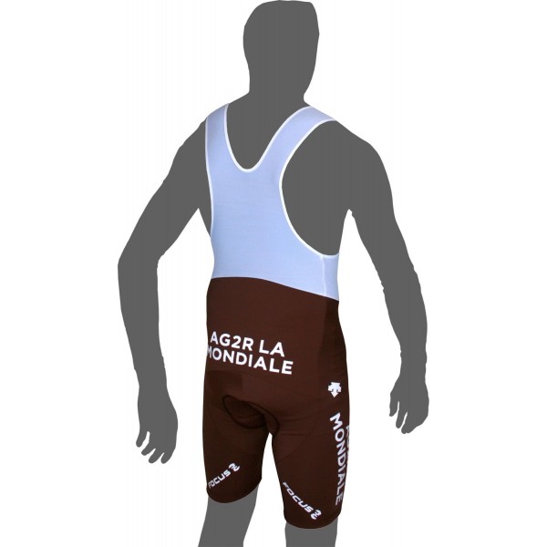 AG2R LA MONDIALE 2014 Trägerhose-Radsport-Profi-Team AG2R LA MONDIALE 2014 Trägerhose-Radsport-Profi-Team
