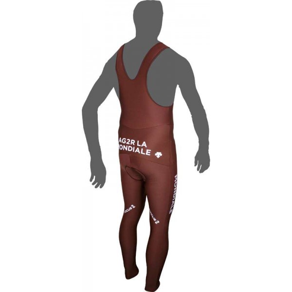 AG2R LA MONDIALE 2014 Radsport-Winterhose Radsport-Profi-Team