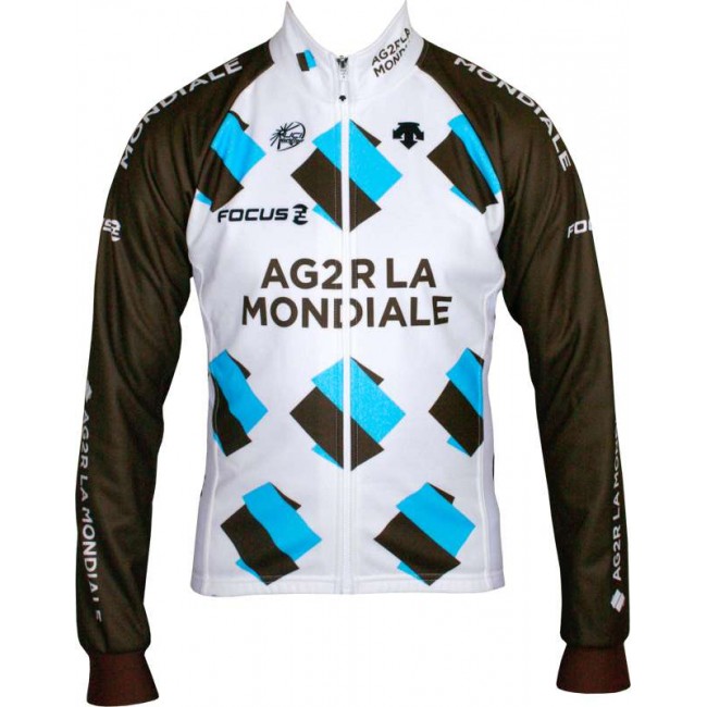 AG2R LA MONDIALE 2014 Radsport-Winterjacke Radsport-Profi-Team AG2R LA MONDIALE 2014 Radsport-Winterjacke Radsport-Profi-Team