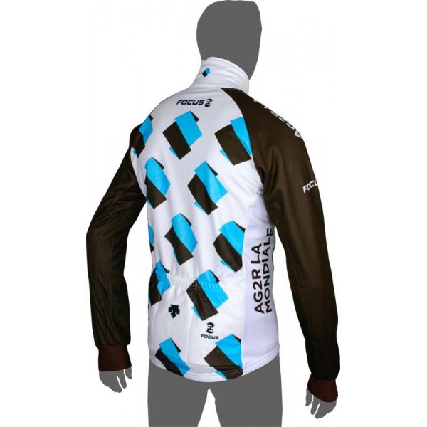 AG2R LA MONDIALE 2014 Radsport-Winterjacke Radsport-Profi-Team AG2R LA MONDIALE 2014 Radsport-Winterjacke Radsport-Profi-Team