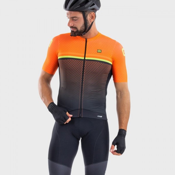 ALE BRIDGE Radtrikot kurzarm orange ALE BRIDGE Radtrikot kurzarm orange
