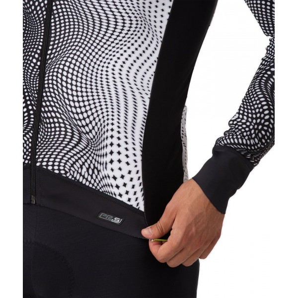 ALE CIRCUS Radtrikot langarm schwarz/weiß ALE CIRCUS Radtrikot langarm schwarz/weiß