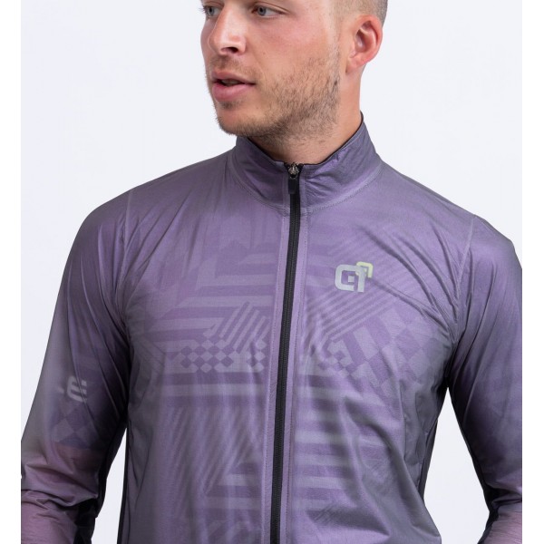 ALE CLEVER-Fahrrad Windjacke lila-metallic ALE CLEVER-Fahrrad Windjacke lila-metallic