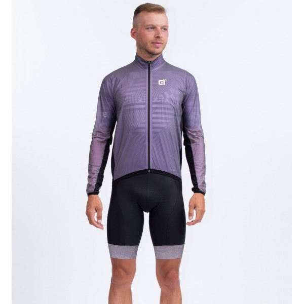 ALE CLEVER-Fahrrad Windjacke lila-metallic ALE CLEVER-Fahrrad Windjacke lila-metallic