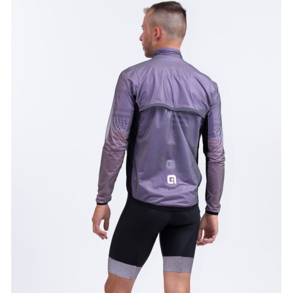 ALE CLEVER-Fahrrad Windjacke lila-metallic ALE CLEVER-Fahrrad Windjacke lila-metallic
