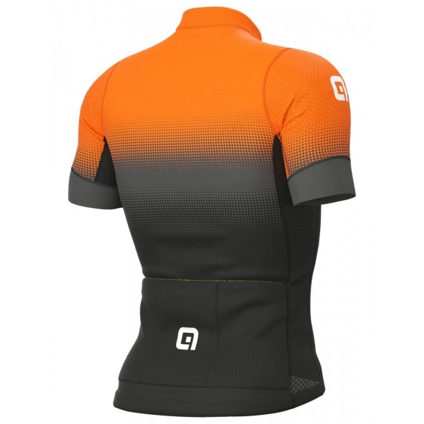 ALE GRADIENT Radtrikot kurzarm schwarz/neonorange ALE GRADIENT Radtrikot kurzarm schwarz/neonorange