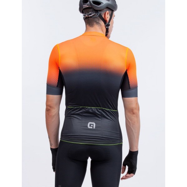ALE GRADIENT Radtrikot kurzarm schwarz/neonorange ALE GRADIENT Radtrikot kurzarm schwarz/neonorange