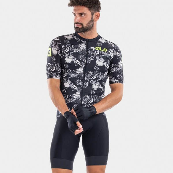 ALE LAS VEGAS Radtrikot kurzarm schwarz ALE LAS VEGAS Radtrikot kurzarm schwarz