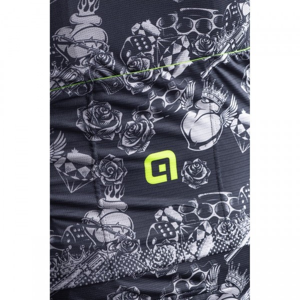 ALE LAS VEGAS Radtrikot kurzarm schwarz ALE LAS VEGAS Radtrikot kurzarm schwarz