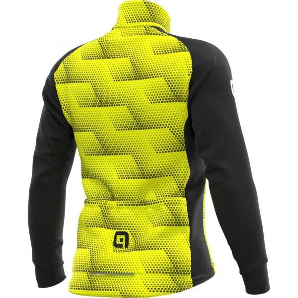 ALE SHARP Winter Fahrradjacke schwarz/neongelb ALE SHARP Winter Fahrradjacke schwarz/neongelb