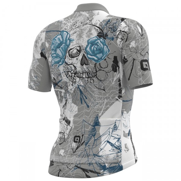 ALE SKULL Radtrikot kurzarm grau ALE SKULL Radtrikot kurzarm grau