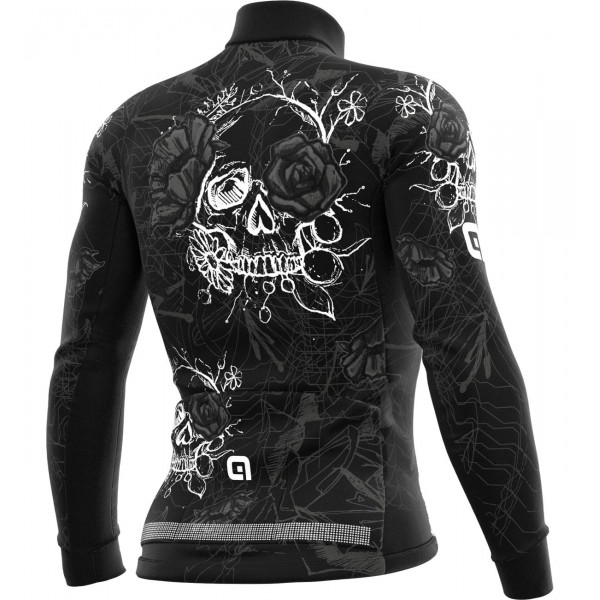 ALE SKULL Radtrikot langarm schwarz ALE SKULL Radtrikot langarm schwarz