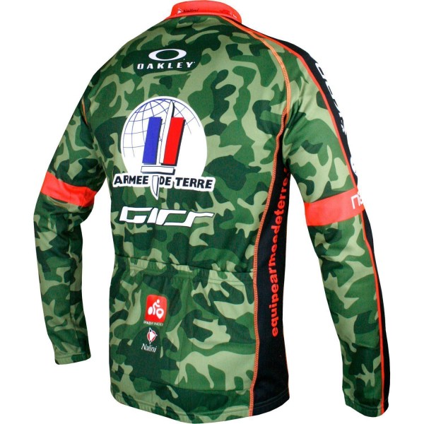 ARMEE DE TERRE 2018 Radtrikot langarm-Radsport-Profi-Team