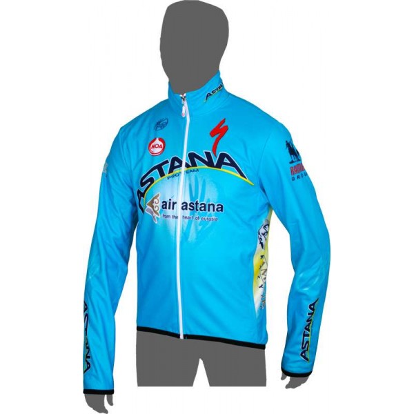 ASTANA 2014 Radsport-Winterjacke Radsport-Profi-Team ASTANA 2014 Radsport-Winterjacke Radsport-Profi-Team