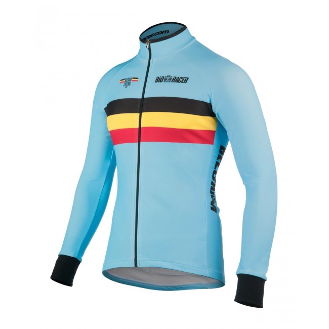 BELGIEN 2022 Radtrikot langarm-Radsport-National-Team BELGIEN 2022 Radtrikot langarm-Radsport-National-Team