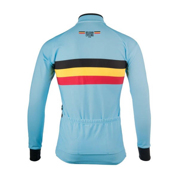 BELGIEN 2022 Radtrikot langarm-Radsport-National-Team BELGIEN 2022 Radtrikot langarm-Radsport-National-Team