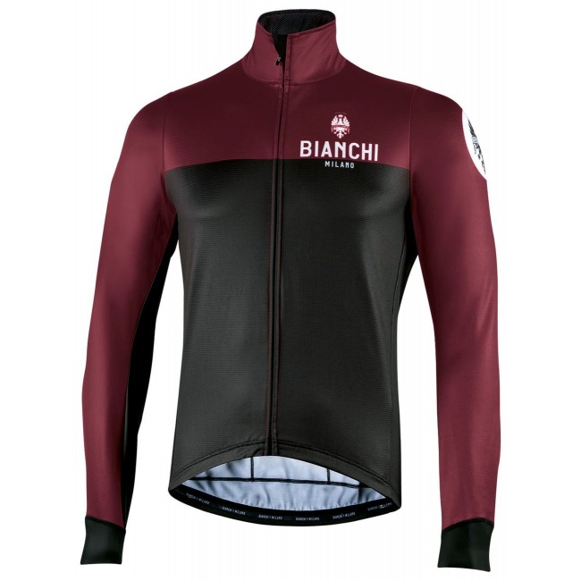 DELEBIO Fahrrad Winterjacke schwarz/weinrot DELEBIO Fahrrad Winterjacke schwarz/weinrot