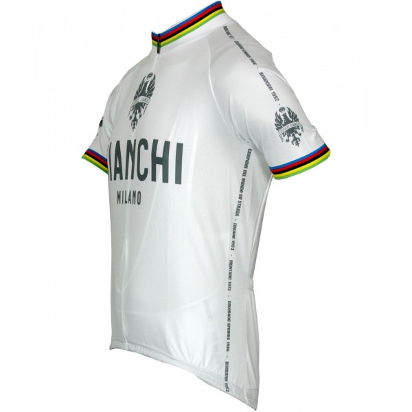 PRIDE Radtrikot kurzarm weiß