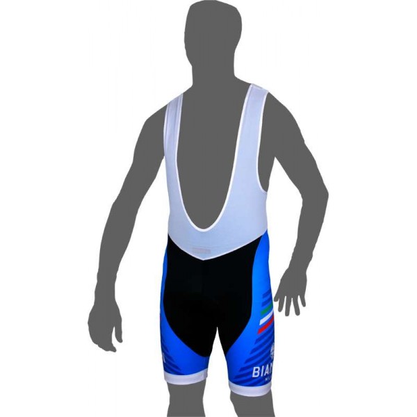 E14 KOZAN Trägerhose kurz blau