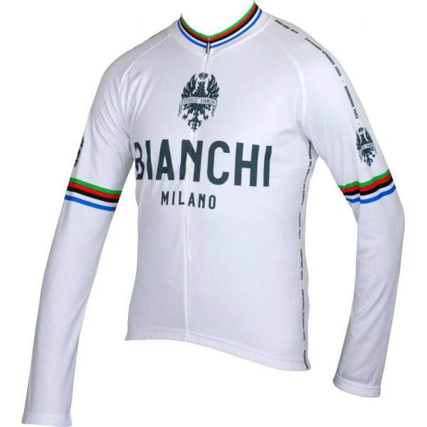 LEGGENDA Langarmtrikot-Campione del Mondo weiß