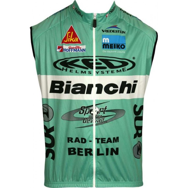 BIANCHI BERLIN Wind-Weste Radsport-Profi-Team BIANCHI BERLIN Wind-Weste Radsport-Profi-Team