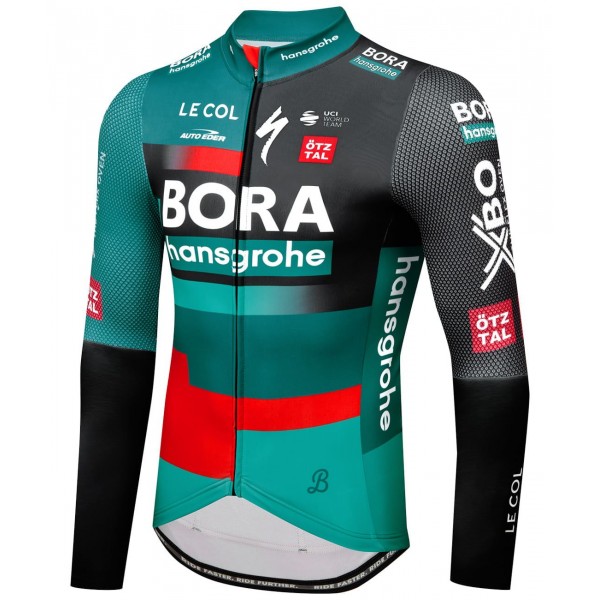 BORA-hansgrohe 2023 (Race) Radtrikot langarm-Radsport-Profi-Team BORA-hansgrohe 2023 (Race) Radtrikot langarm-Radsport-Profi-Team