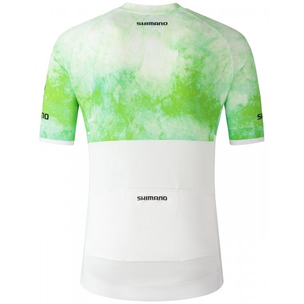 Cannondale FACTORY RACING 2022 Radtrikot kurzarm weiß (langer RV)-Radsport-Profi-Team