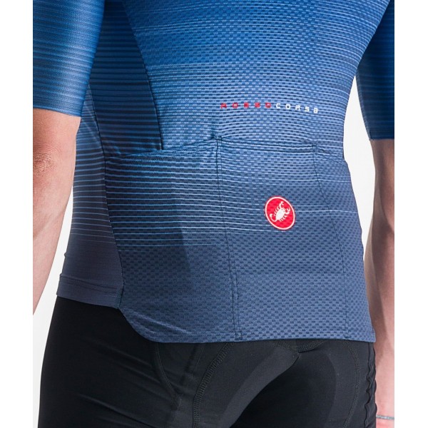 AERO Race 6.0 Radtrikot kurzarm blau