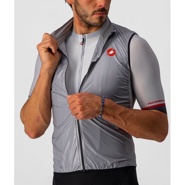 ARIA VEST-Fahrradweste silber-grau ARIA VEST-Fahrradweste silber-grau