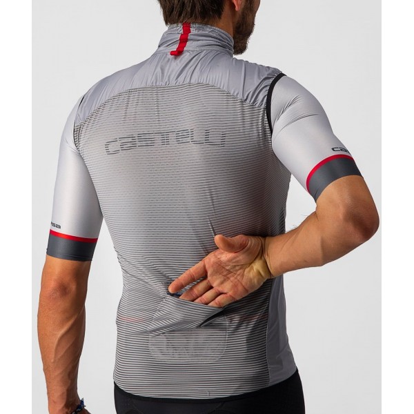 ARIA VEST-Fahrradweste silber-grau ARIA VEST-Fahrradweste silber-grau