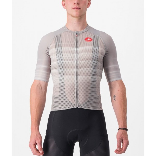 CLIMBER'S 3.0 SL2 Radtrikot kurzarm silber grau