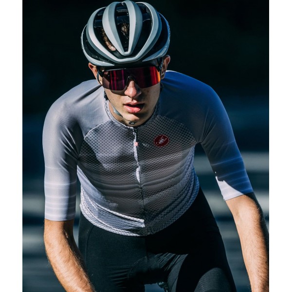 CLIMBER'S 3.0 SL2 Radtrikot kurzarm silber grau CLIMBER'S 3.0 SL2 Radtrikot kurzarm silber grau