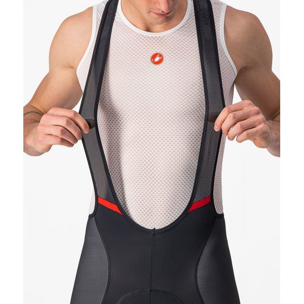 SCORPIONE 3+COMPETIZIONE KIT Radsport-Set (Kurzarmtrikot+Trägerhose) rot/schwarz