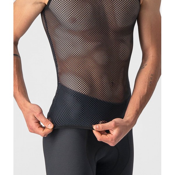 CORE MESH 3 Netz Funktionsunterhemd ärmellos schwarz