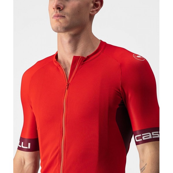ENTRATA VI+COMPETIZIONE KIT Radsport-Set (Kurzarmtrikot+Trägerhose) rot/schwarz ENTRATA VI+COMPETIZIONE KIT Radsport-Set (Kurzarmtrikot+Trägerhose) rot/schwarz