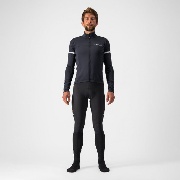 FONDO 2 Radtrikot langarm anthrazit