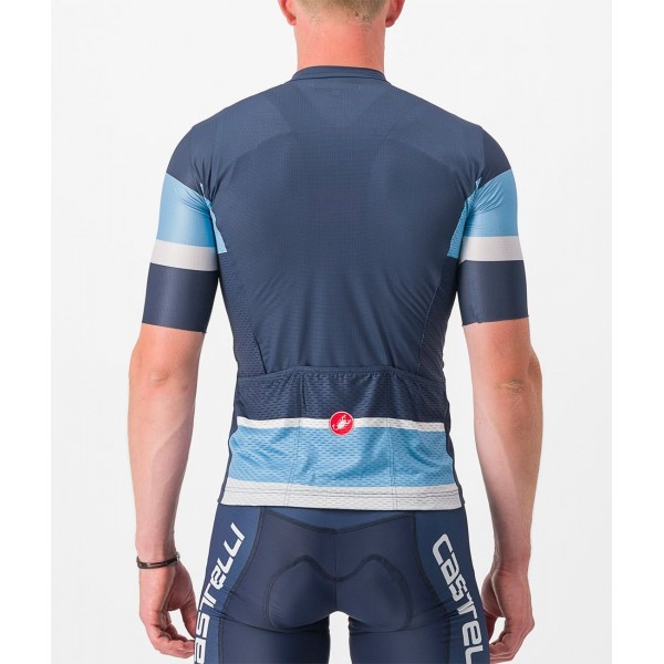 SCORPIONE 3+COMPETIZIONE KIT Radsport-Set (Kurzarmtrikot+Trägerhose) blau SCORPIONE 3+COMPETIZIONE KIT Radsport-Set (Kurzarmtrikot+Trägerhose) blau