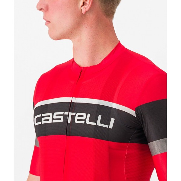 SCORPIONE 3 Radtrikot kurzarm rot/schwarz SCORPIONE 3 Radtrikot kurzarm rot/schwarz