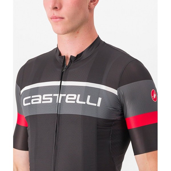 SCORPIONE 3+COMPETIZIONE KIT Radsport-Set (Kurzarmtrikot+Trägerhose) schwarz/grau SCORPIONE 3+COMPETIZIONE KIT Radsport-Set (Kurzarmtrikot+Trägerhose) schwarz/grau