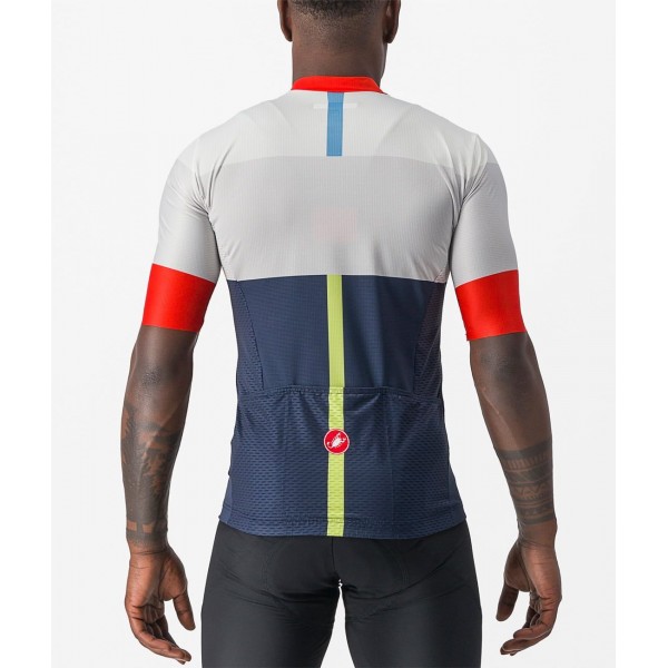 SEZIONE Radtrikot kurzarm blau/elfenbein SEZIONE Radtrikot kurzarm blau/elfenbein