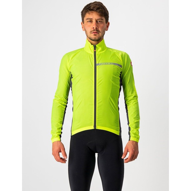 SQUADRA STRETCH JACKET-Fahrrad Windjacke neongelb SQUADRA STRETCH JACKET-Fahrrad Windjacke neongelb