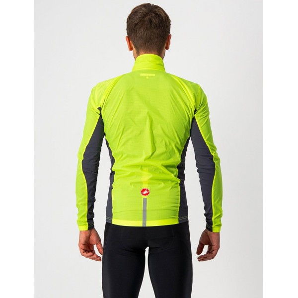 SQUADRA STRETCH JACKET-Fahrrad Windjacke neongelb SQUADRA STRETCH JACKET-Fahrrad Windjacke neongelb