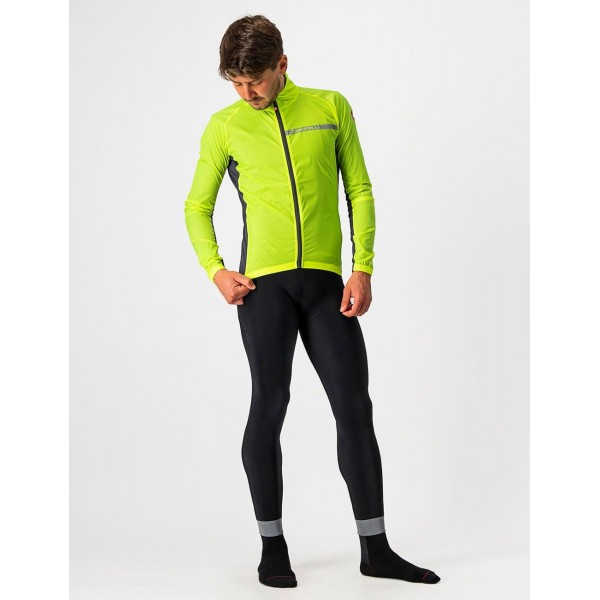 SQUADRA STRETCH JACKET-Fahrrad Windjacke neongelb SQUADRA STRETCH JACKET-Fahrrad Windjacke neongelb