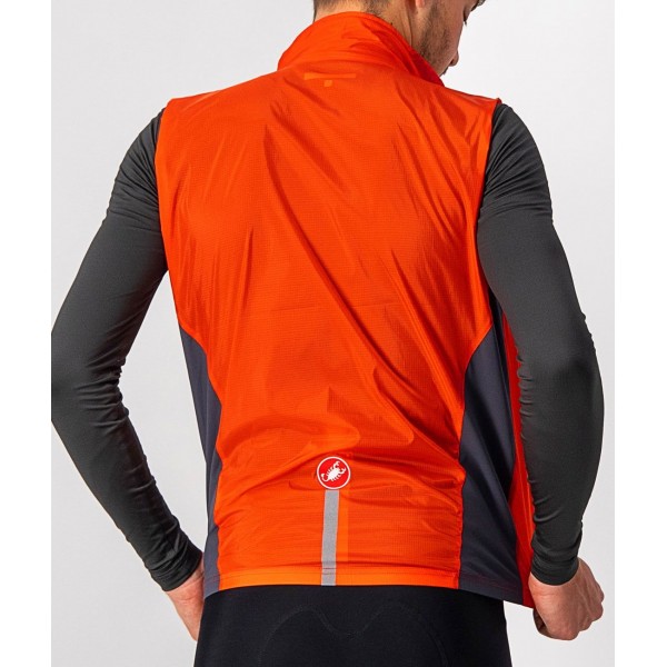 SQUADRA STRETCH VEST-Fahrradweste orange-rot